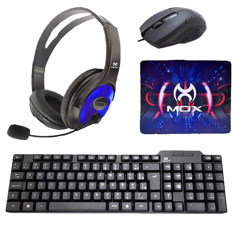 Kit Gamer 4 em 1