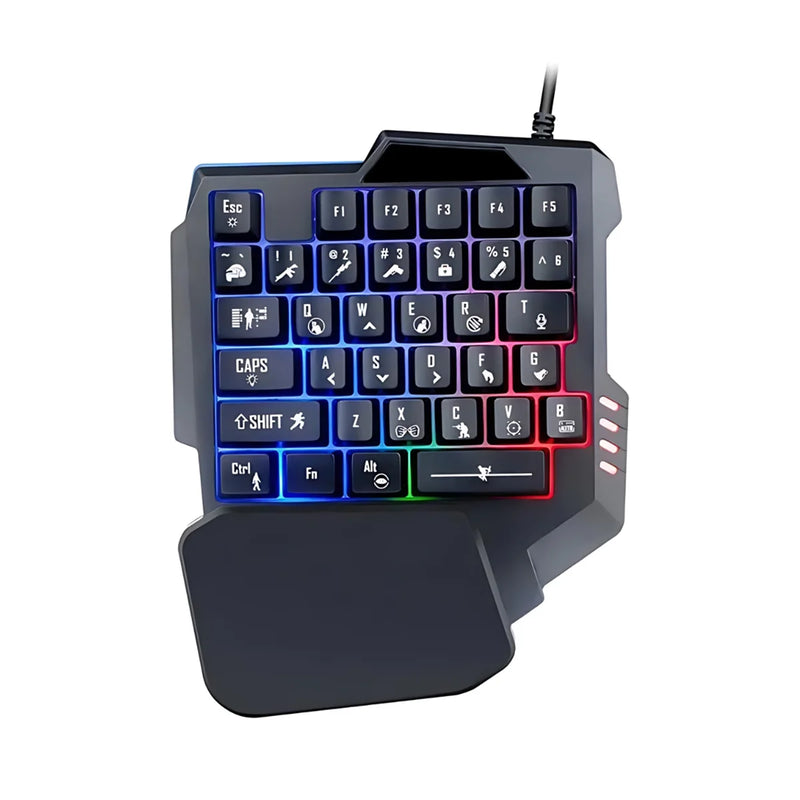 Teclado Gamer Rgb macânico