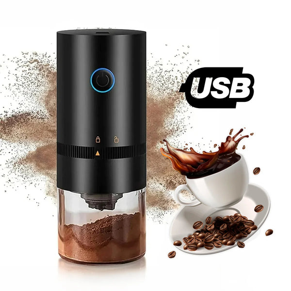 Moedor De Café Elétrico Portátil Automatico
