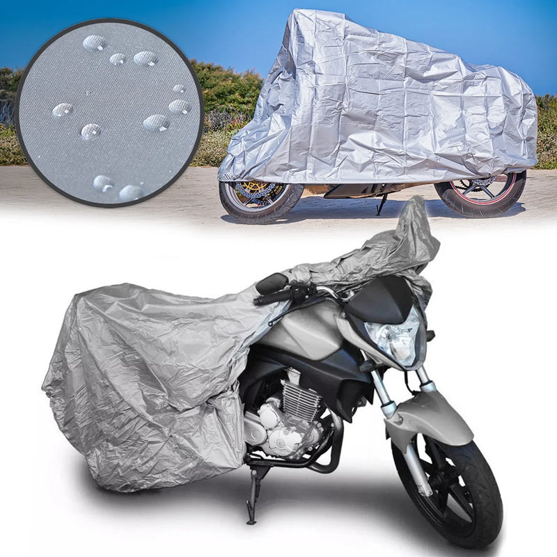 Capa Para Moto Impermeável Forrada Térmica Sol