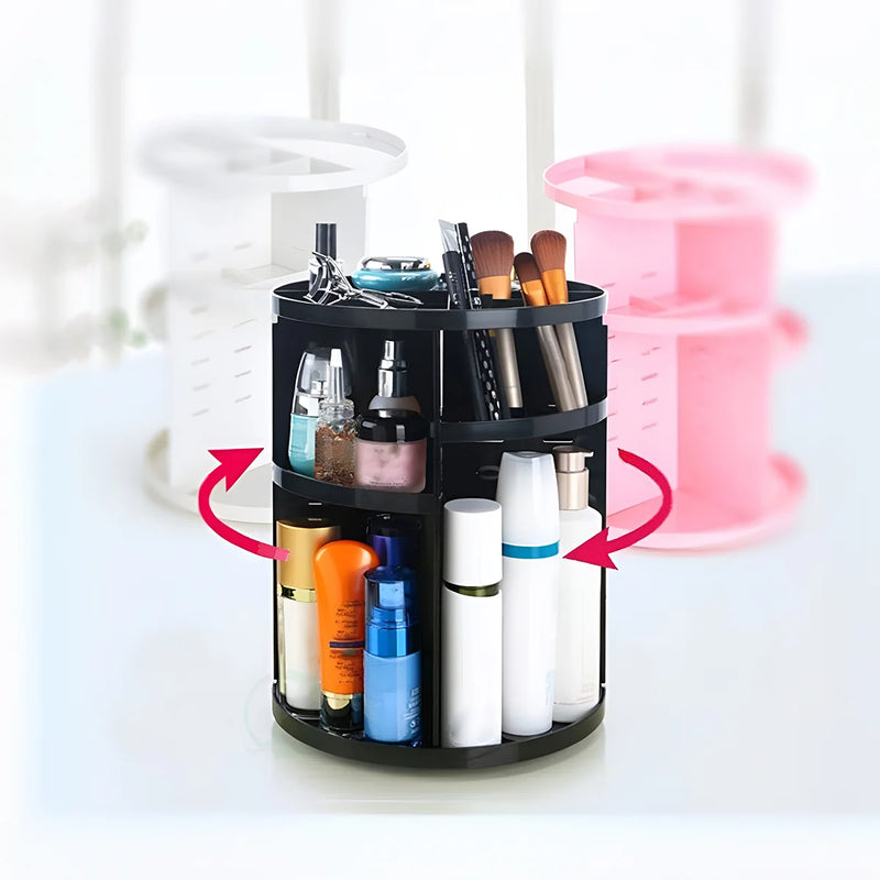 Organizador Porta Maquiagem Giratório 360