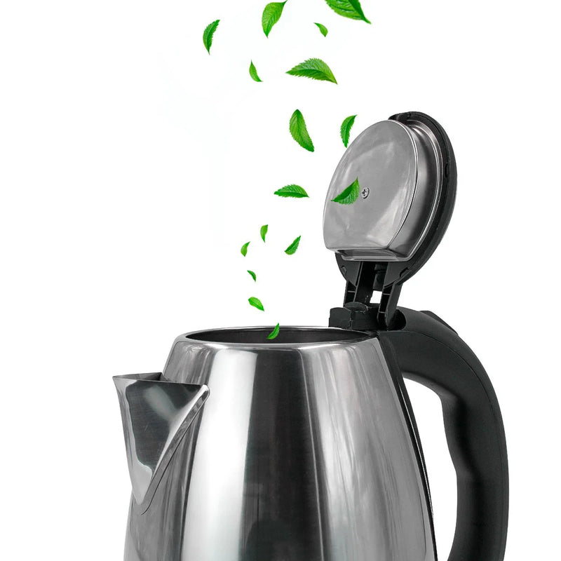 Chaleira Elétrica Aço Inox Jarra Bule Portátil