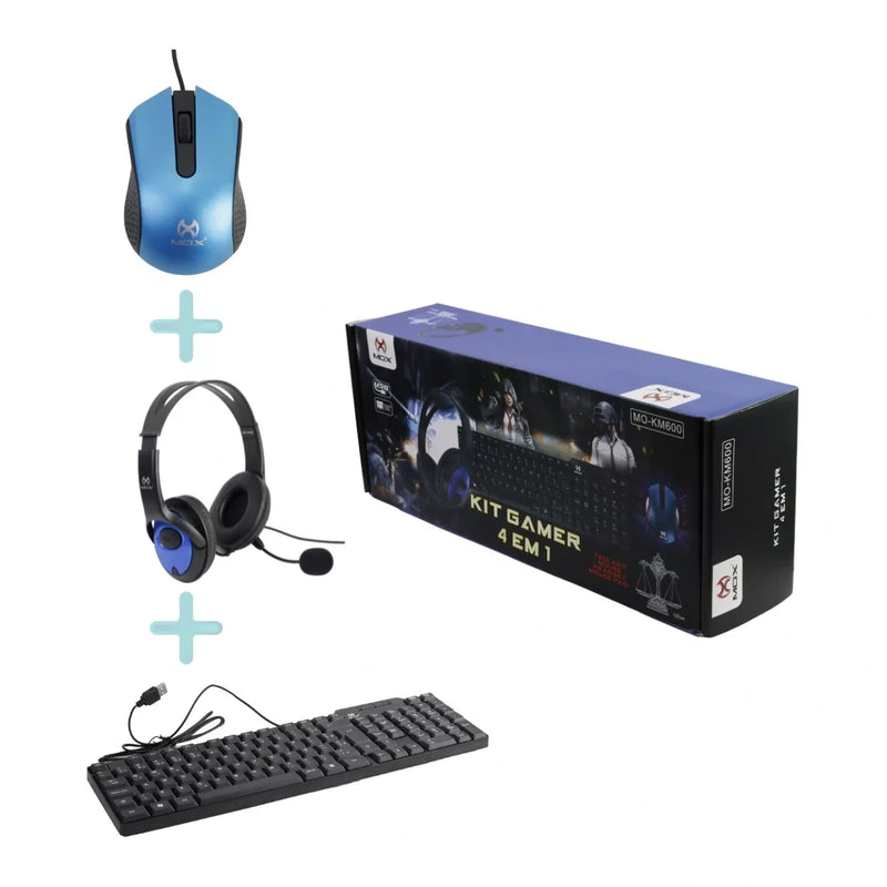 Kit Gamer 4 em 1