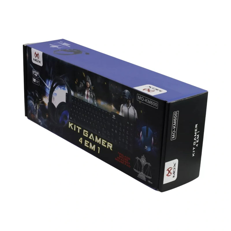 Kit Gamer 4 em 1