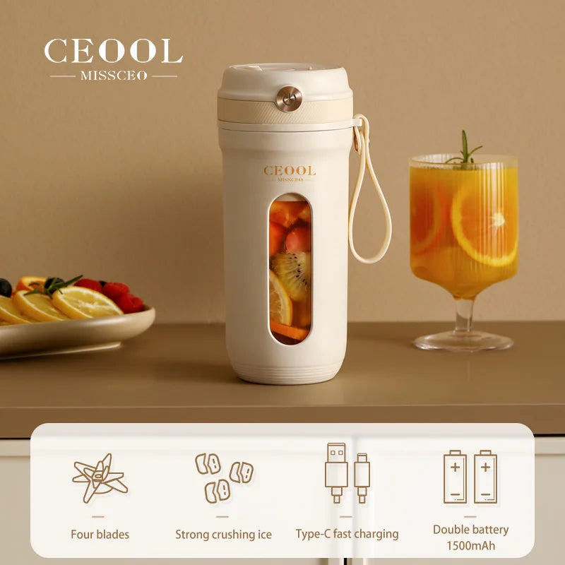 Mini Liquidificador portátil Multifuncional - Ceool