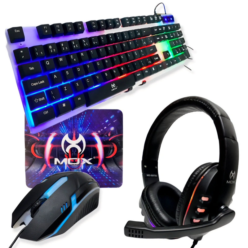 Kit Gamer 4 em 1